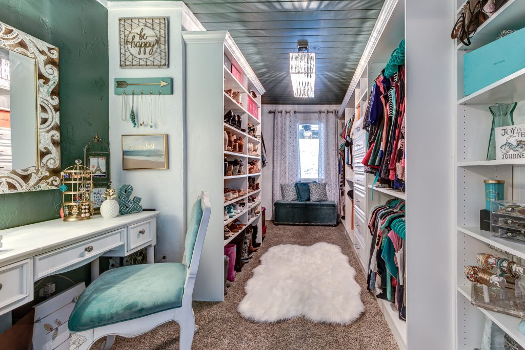 Custom closet project by Bespoke Closets