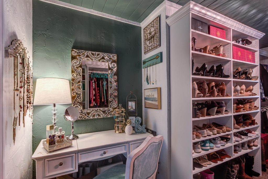 Custom closet project by Bespoke Closets